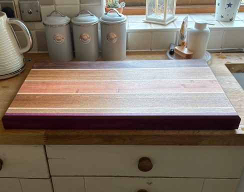 Large Exotic Hardwood Chopping Board
